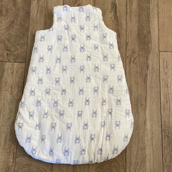 Aden and Anais winter baby sleep sack 2.5 tog blue bunnies - Picture 3 of 8